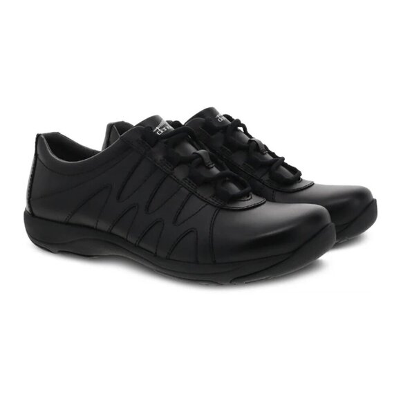 Dansko Neena Leather Shoes, Black 39 - Slip Resistant, EUC, Work Shoe, Women's - Picture 1 of 12